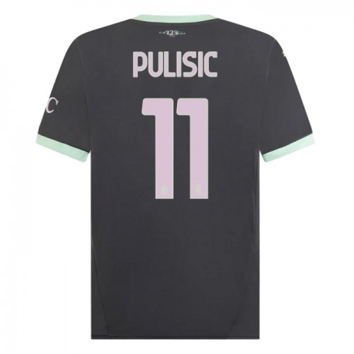 Nogometni Dresovi AC Milan Pulisic 11 Treći 2024-25 Nogometni Dresovi AC Milan Pulisic 11 Treći 2024-25